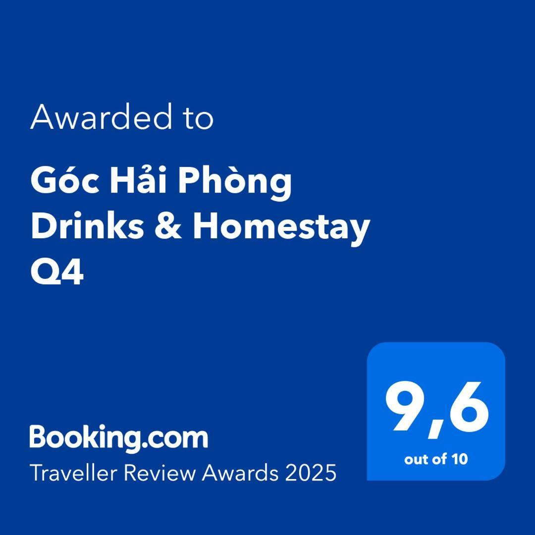 Goc Hai Phong Drinks & Homestay Q4 Хошимин Экстерьер фото